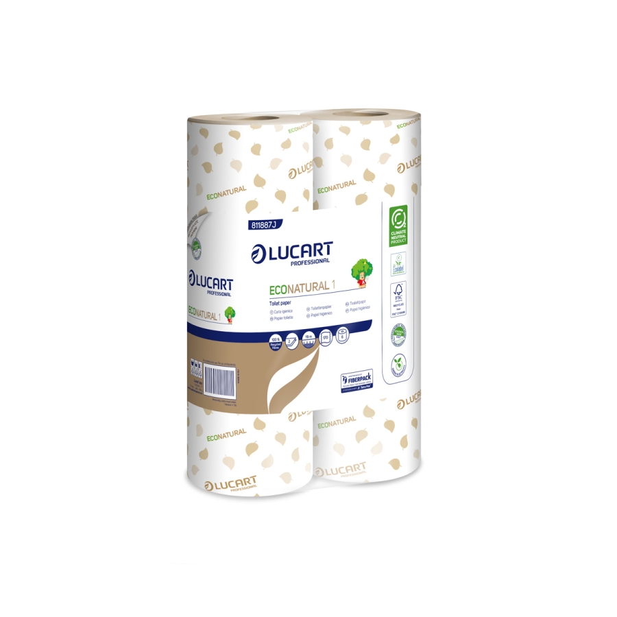 CARTA IGIENICA FASCETTATA ECO NATURAL BIO